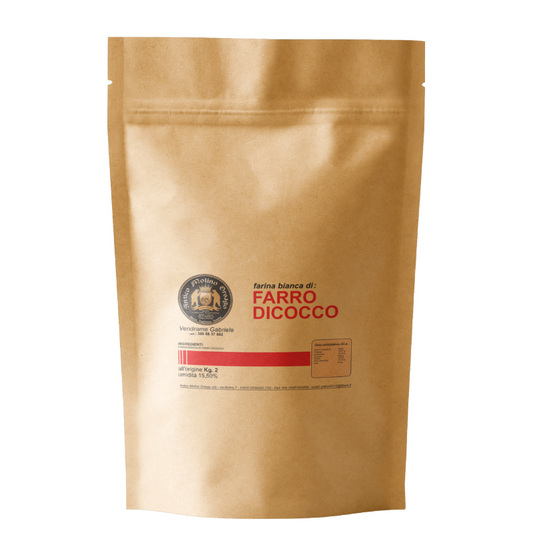 Farina bianca di farro dicocco