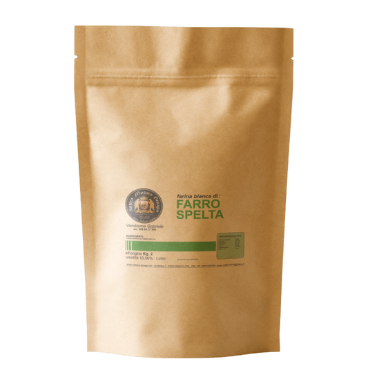 Farina bianca di farro spelta